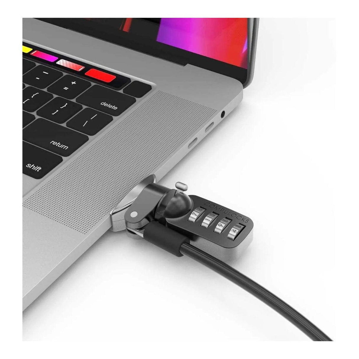 MacLocks Ledge Slot Adapter with Combination Security Lock for MacBook Pro