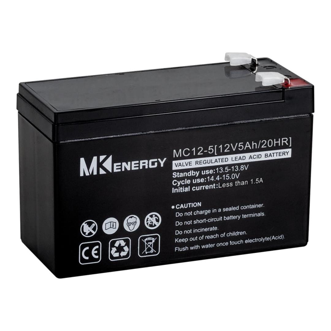LinkQnet 12V 5Ah Lead Acid Battery MC-12-5