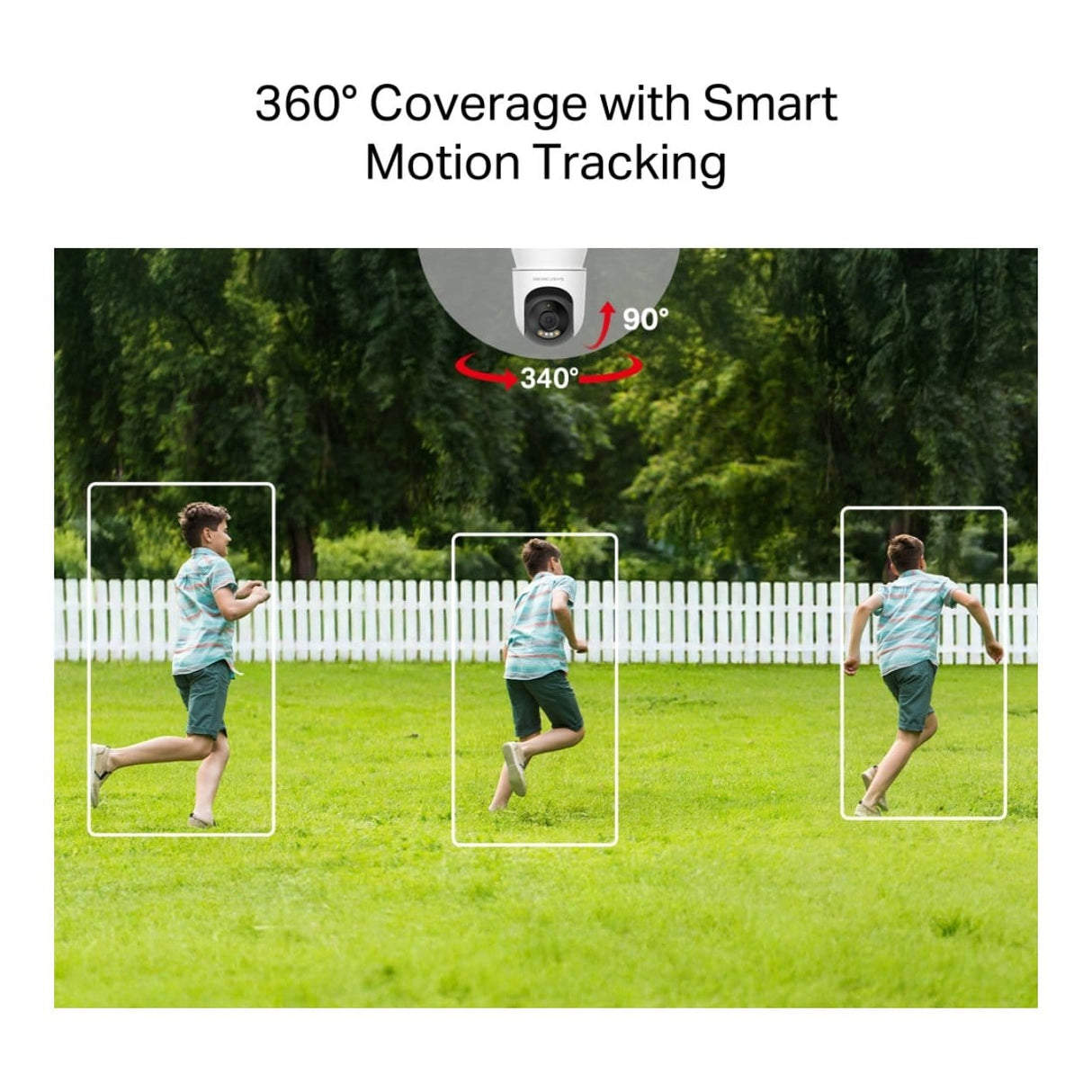 Mercusys MC500 2MP 4mm Wi-Fi Pan/Tilt Security Camera