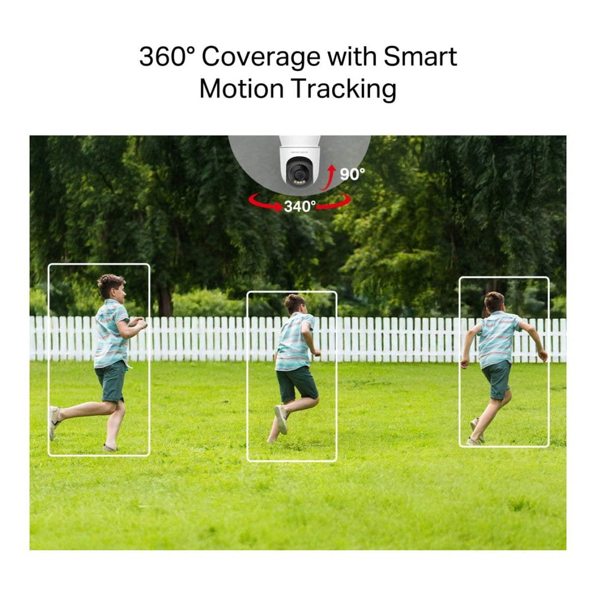 Mercusys MC510 Outdoor Pan/Tilt Security Wi-Fi Camera