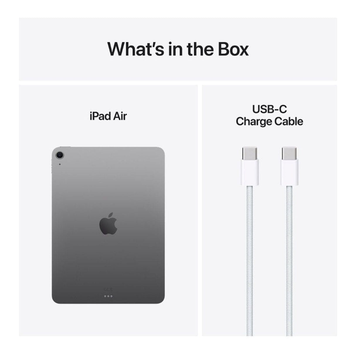 Apple iPad Air 11-inch Tablet - Apple M3 128GB ROM 8GB RAM Wi-Fi iPadOS 18 Space Grey MC9W4QA/A