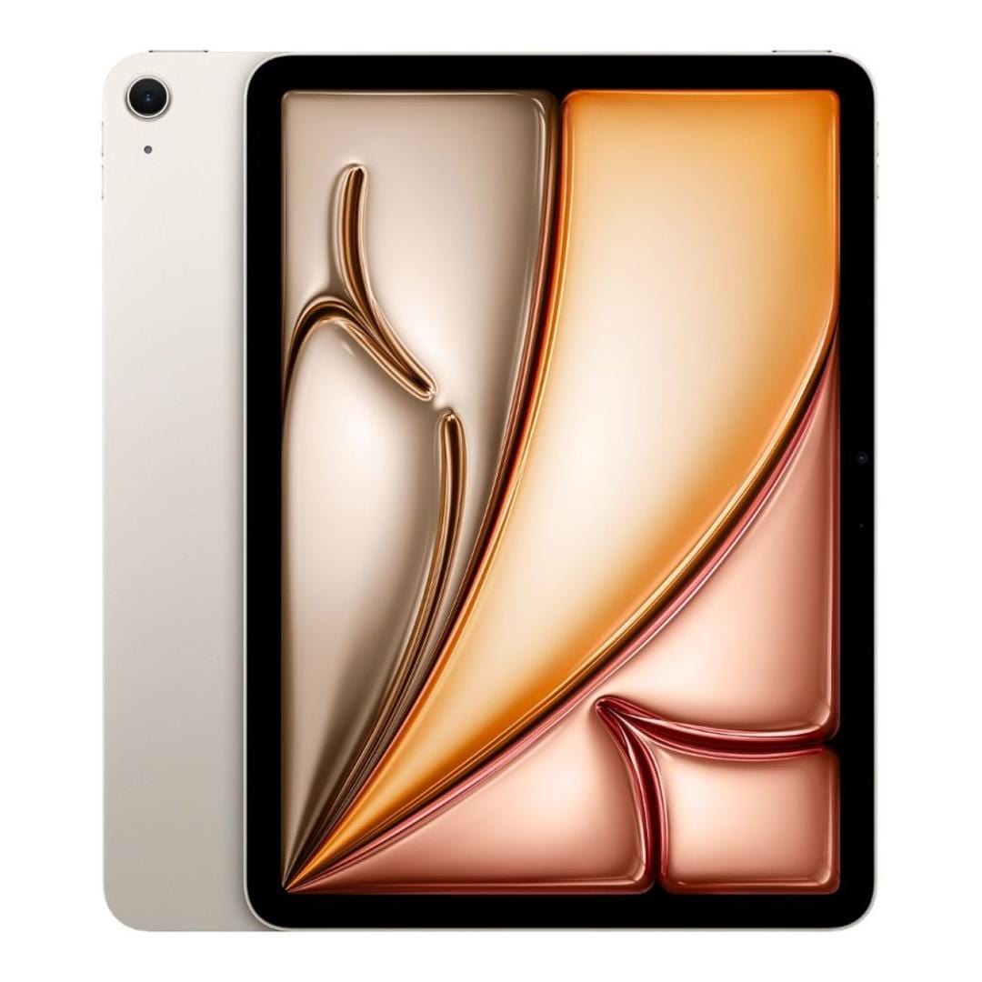 Apple iPad Air 11-inch Tablet - Apple M3 256GB ROM 8GB RAM Wi-Fi iPadOS 18 Starlight MCA44QA/A