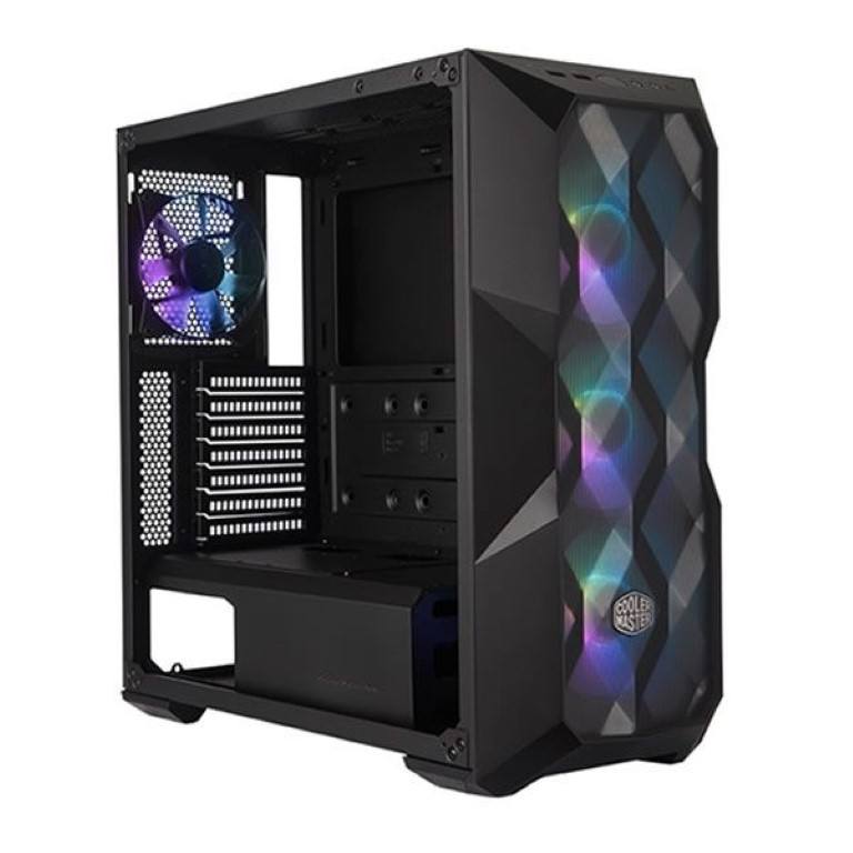 Cooler Master Masterbox TD500 Diamond Cut PC Case Black MCB-D500D-KGNB65-S02