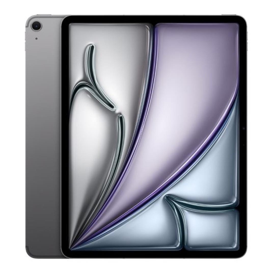 Apple iPad Air 13-inch Tablet - Apple M3 128GB ROM 8GB RAM Wi-Fi LTE iPadOS 18 Space Grey MCJ14QA/A