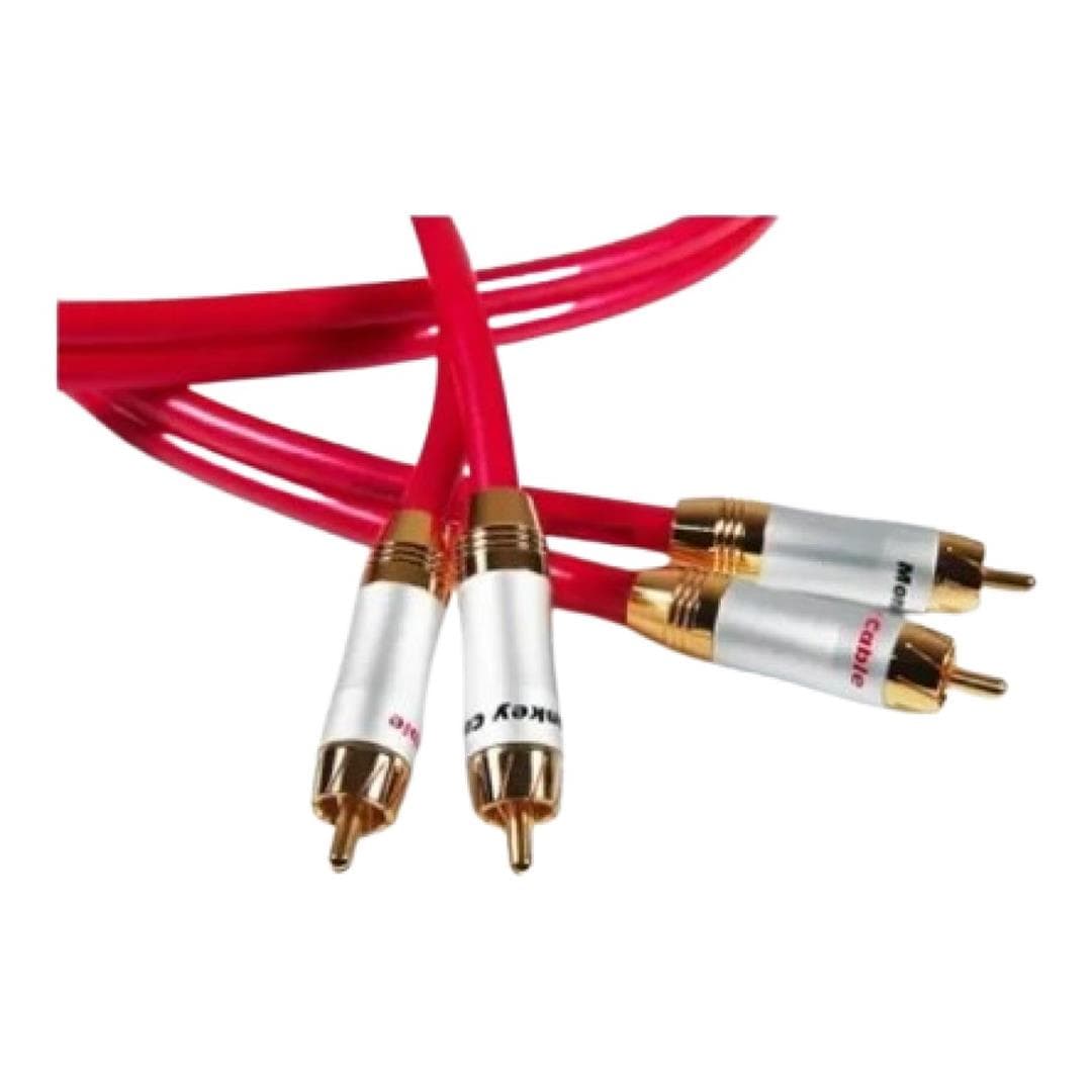 Monkey Cable Concept Analogue 2-way RCA Interconnect Cable 1m MCTANA1