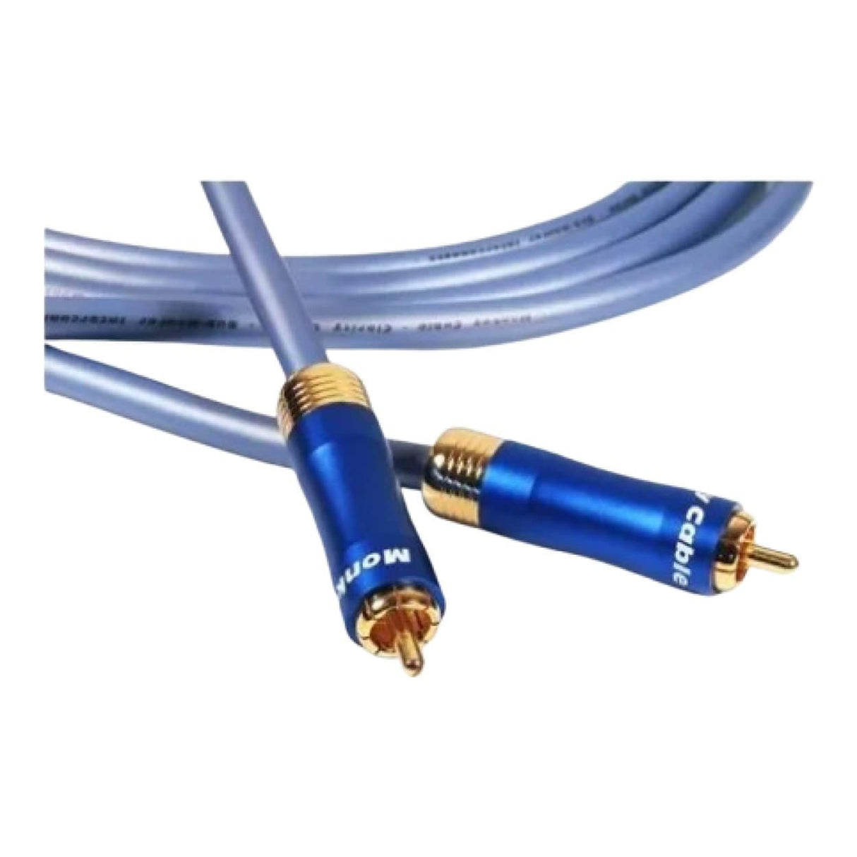 Monkey Cable RCA Male to Male Clarity Subwoofer Cable 6m Blue MCYSUB6