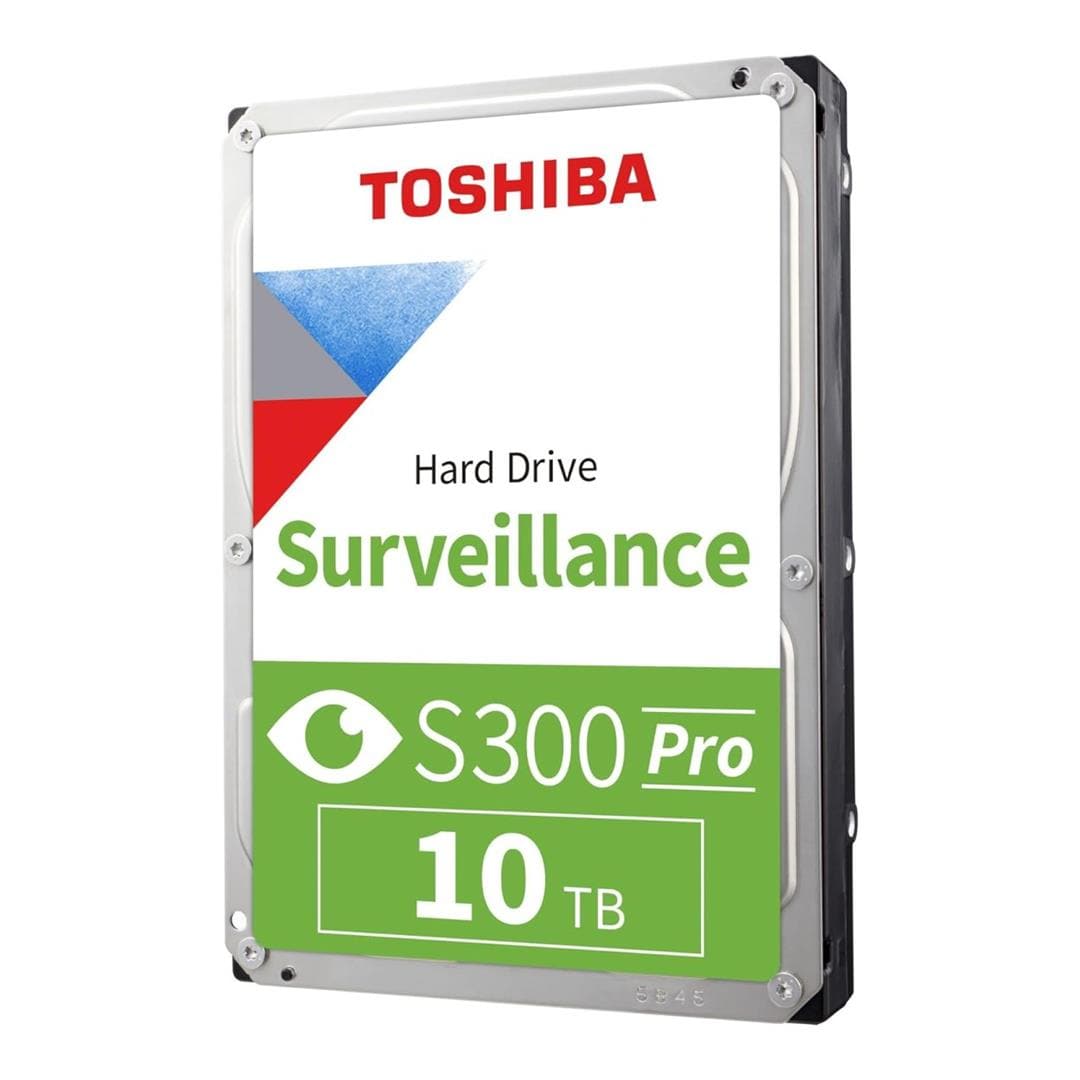 Toshiba S300 3.5-inch 10TB Surveillance SATA Internal Hard Drive MD10ADA10TV