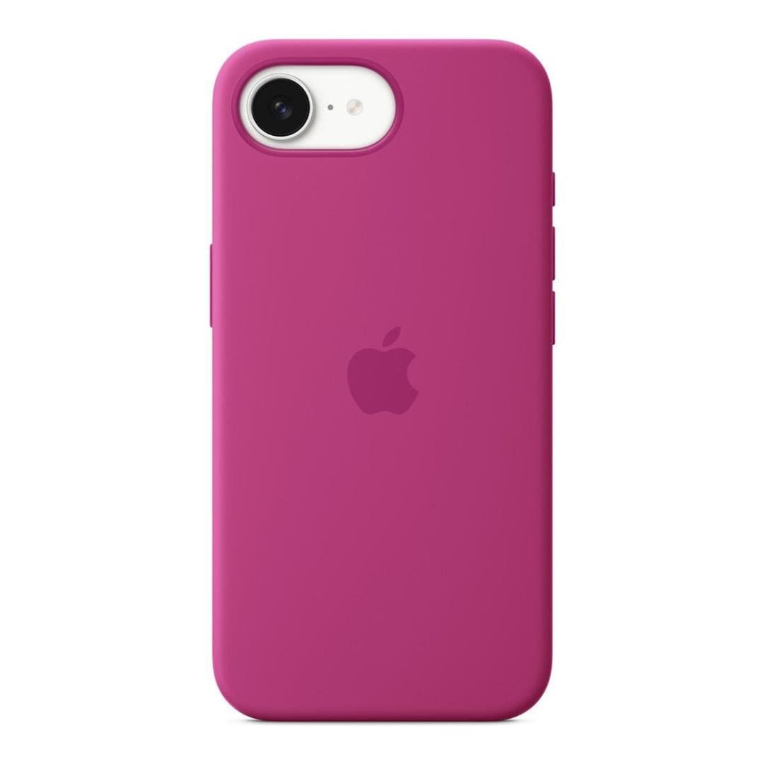 Apple iPhone 16e Fuchsia Silicone Case MD3W4ZM/A