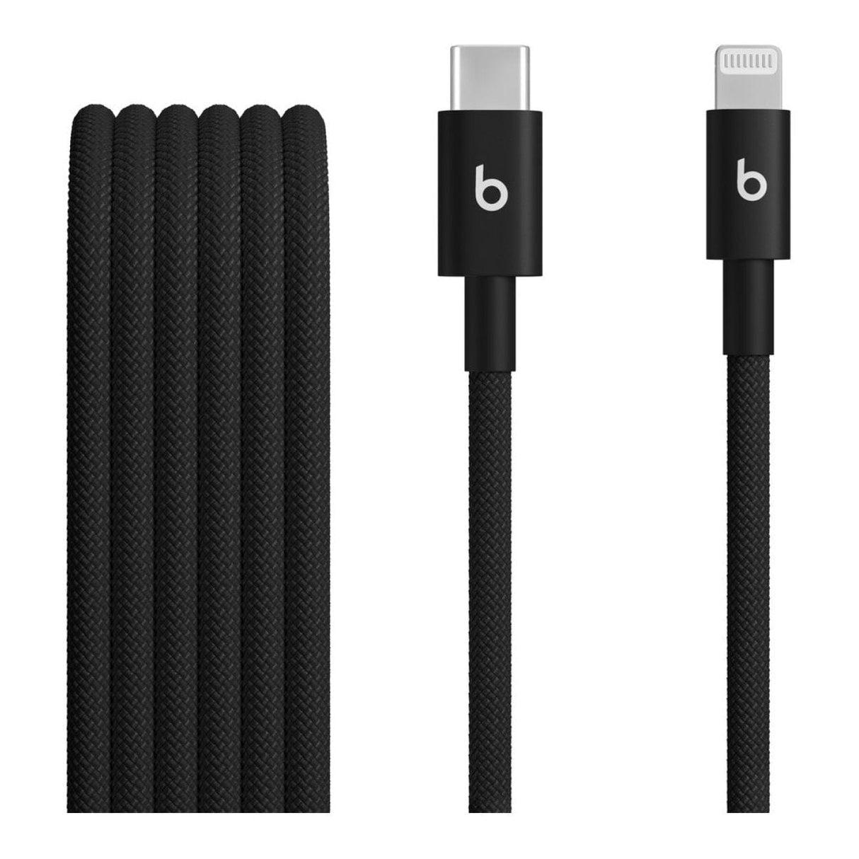 Beats by Dre 1.5m USB-C to Lightning Woven Cable Bolt Black MDGK4EE/A