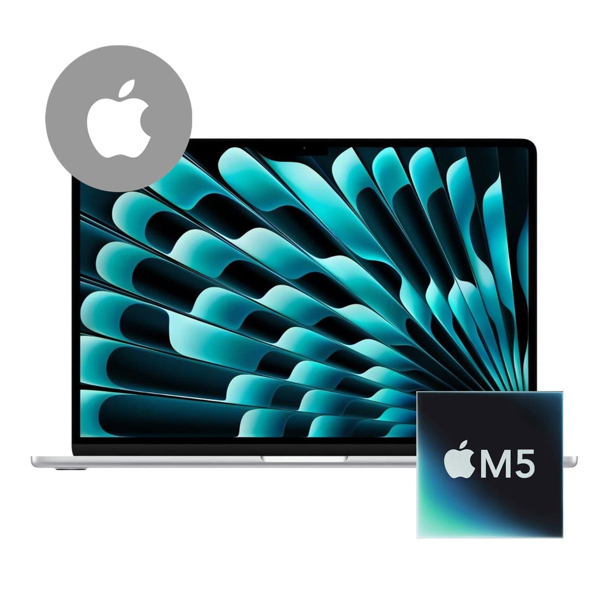 Apple MacBook Air 15.3-inch Retina Laptop - Apple M5 512GB SSD 16GB RAM macOS Silver