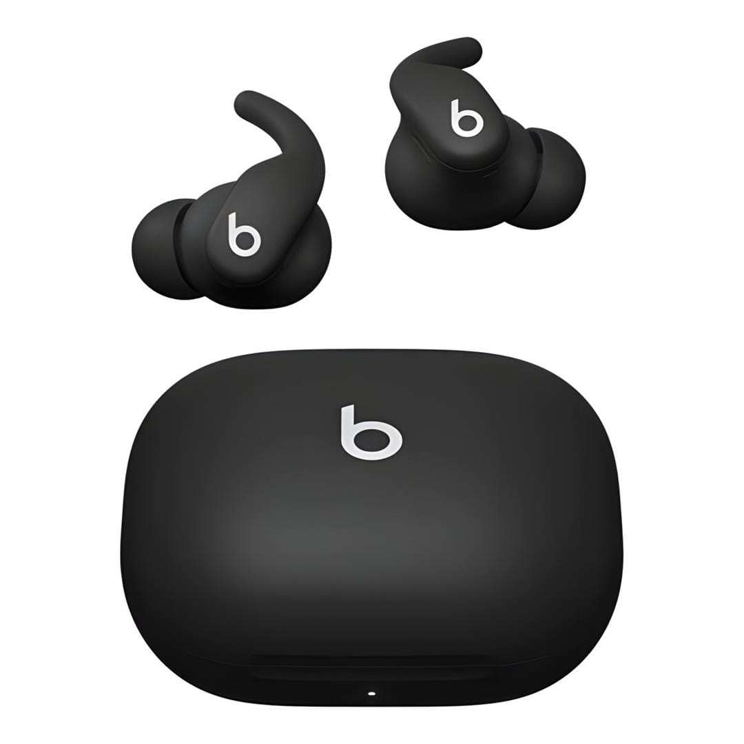 Apple Powerbeats Fit Wireless Noise-Cancelling Earbuds with Ultimate Secure Fit - Jet Black ME2J4AE/A