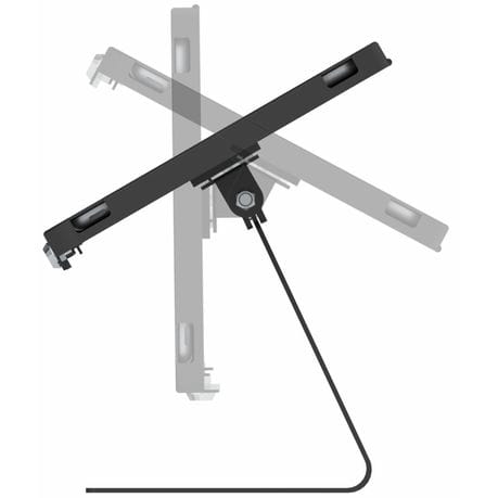 Tuff-Luv Universal 7.9-11-inch Tablet Security Stand and Combination Lock MF1025