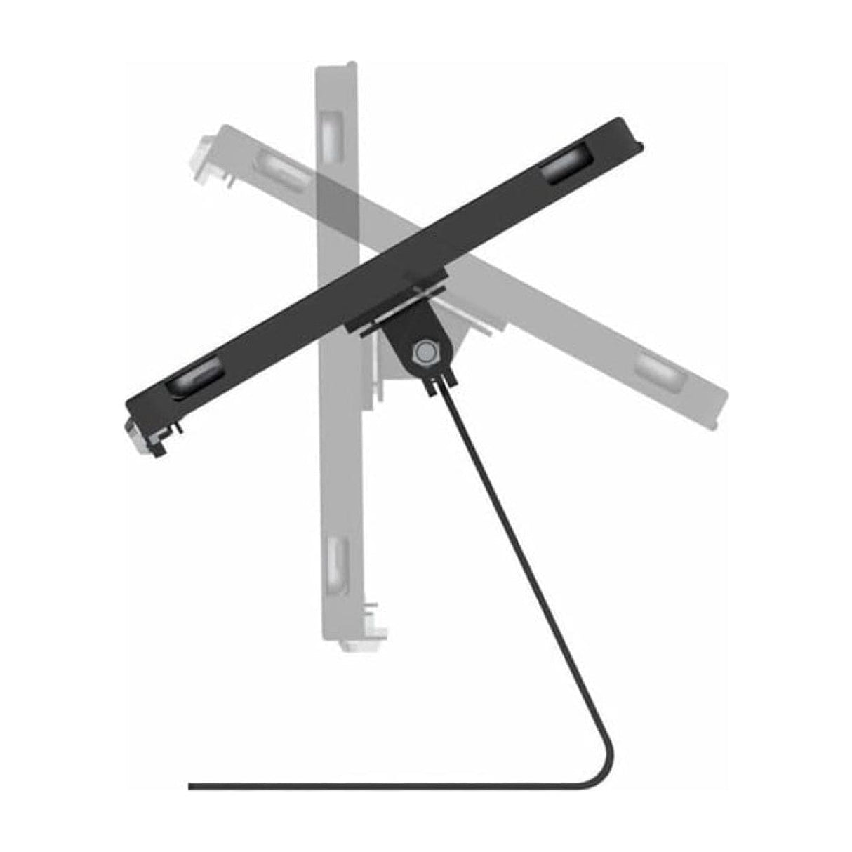 Tuff-Luv Universal 7-11-inch Tilt Tablet Security Desk/Table Mount and Stand with Combination Lock MF1105