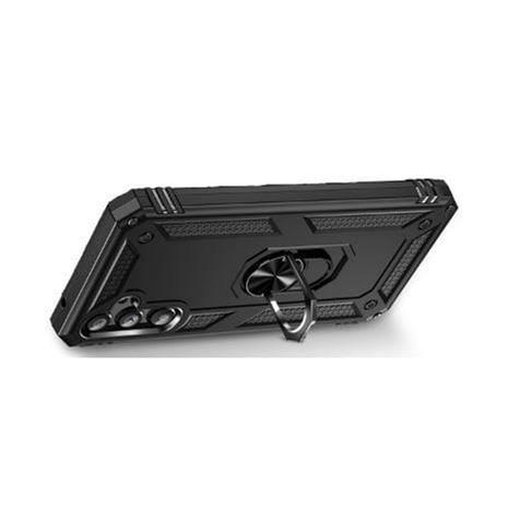 Tuff-Luv Rugged Case and Stand for Samsung Galaxy A34 Black MF2330