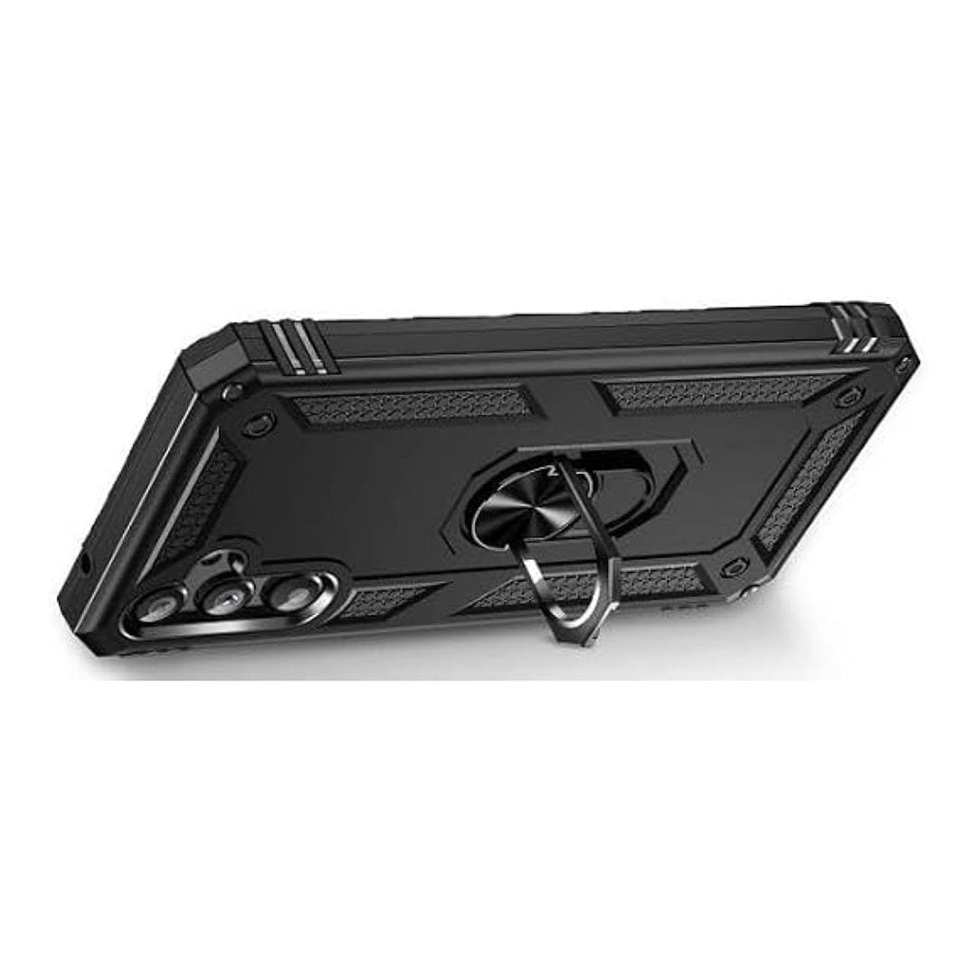Tuff-Luv Rugged Case and Stand for Samsung Galaxy A24 Black MF2359