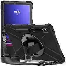 Tuff-Luv Armour Jack Rugged Case for the Samsung Galaxy Tab S9 Ultra 14.6 Black MF2571