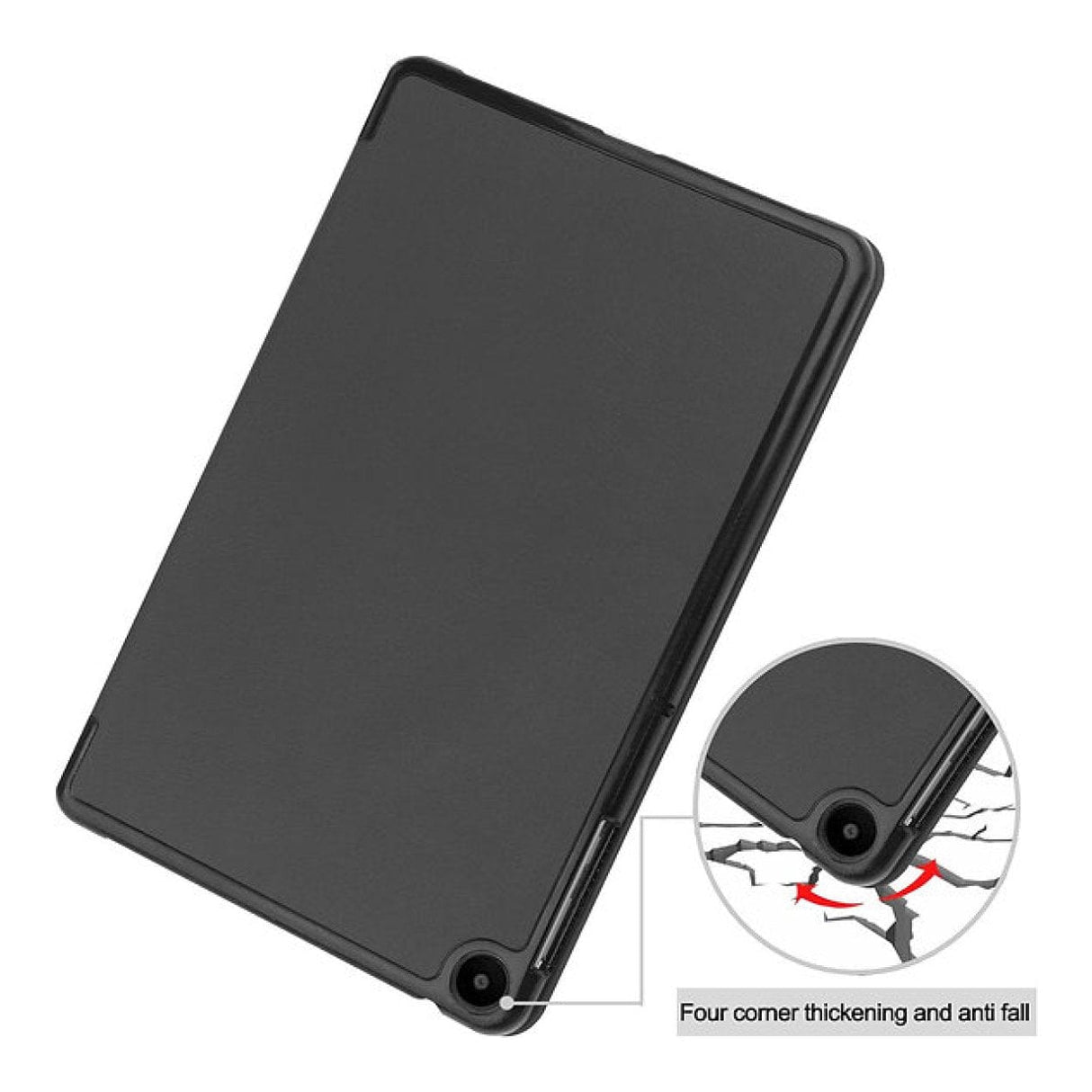 Tuff-Luv 10-inch Folio Smart Tablet Case for Huawei MatePad SE Black MF2656