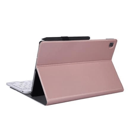 Tuff-Luv Smart Case for Samsung Tab S6 Lite with Pen Slot Holder Pink MF346