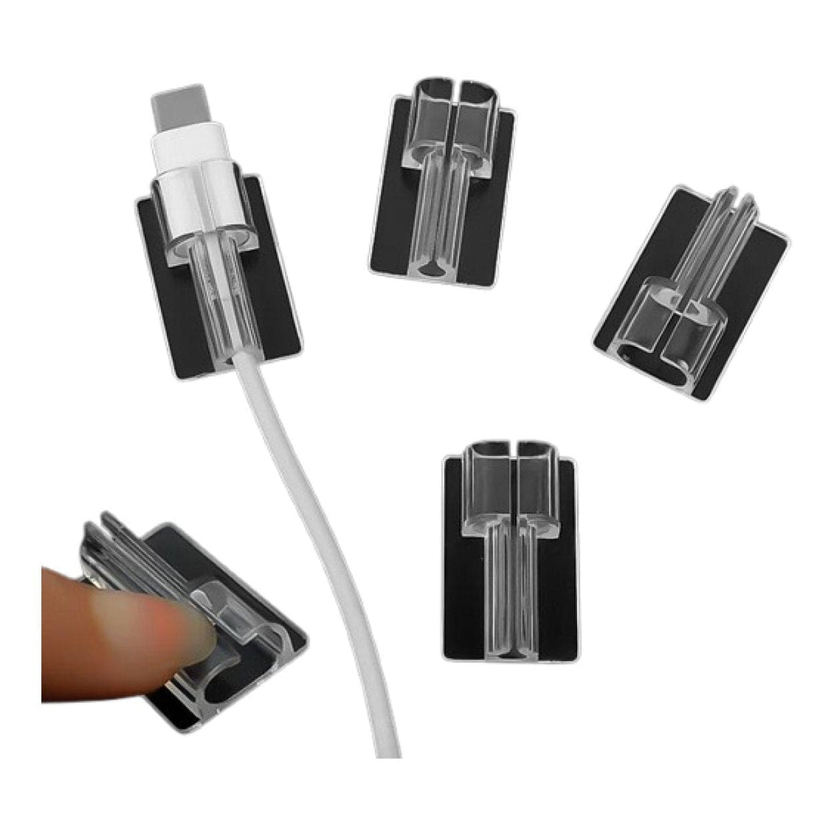 Tuff-Luv Universal Cable Protector for Charging Cables 1-piece Clear MF3617