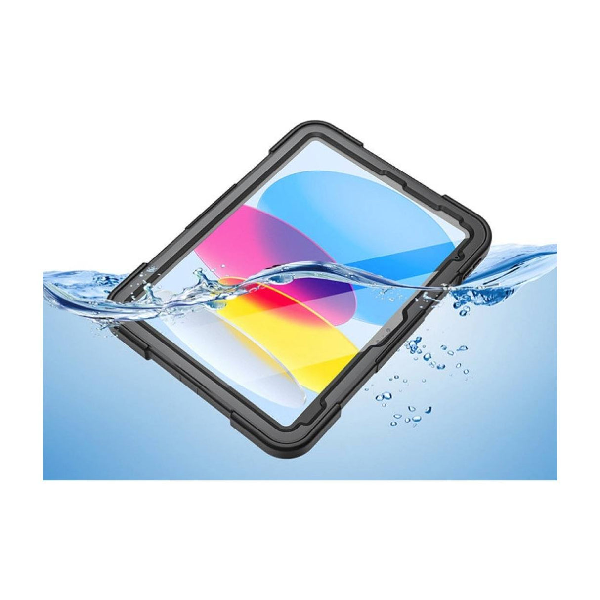 Tuff-Luv Rugged Armour Case IP68 with Arm and Hand Strap for Apple iPad 10.9 MF3711