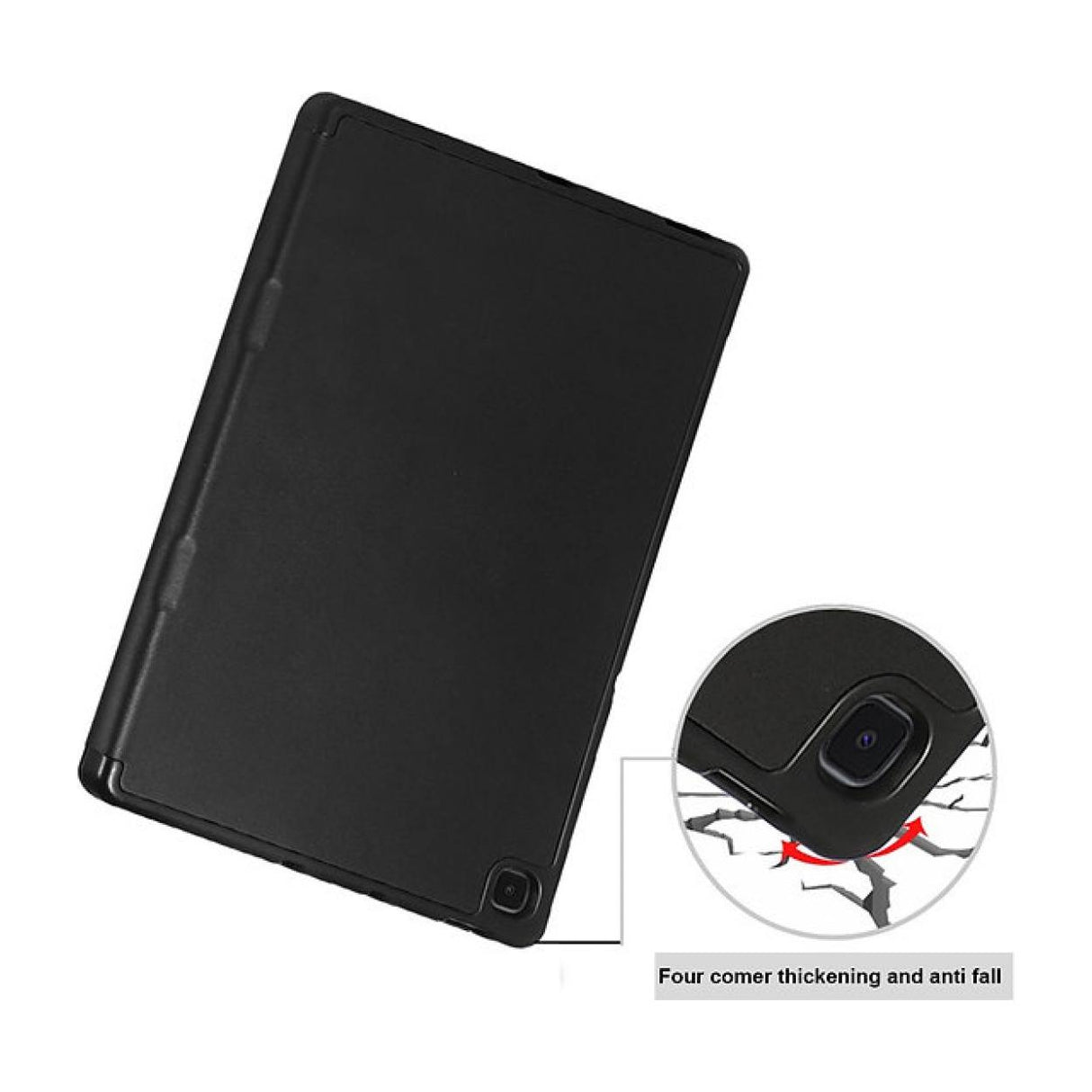 Tuff-Luv Folio Smart Case with Pen Holder for Samsung Tab S6 Lite Black MF3720