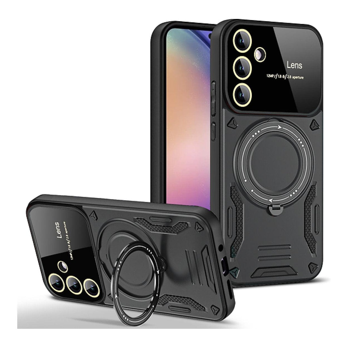 Tuff-Luv Rugged Case for Samsung Galaxy S24 FE Black MF3810