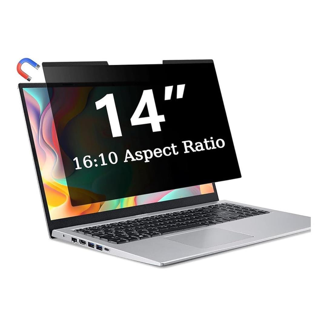 Tuff-Luv MF3951 14-inch Removable Magnetic Privacy Screen Filter