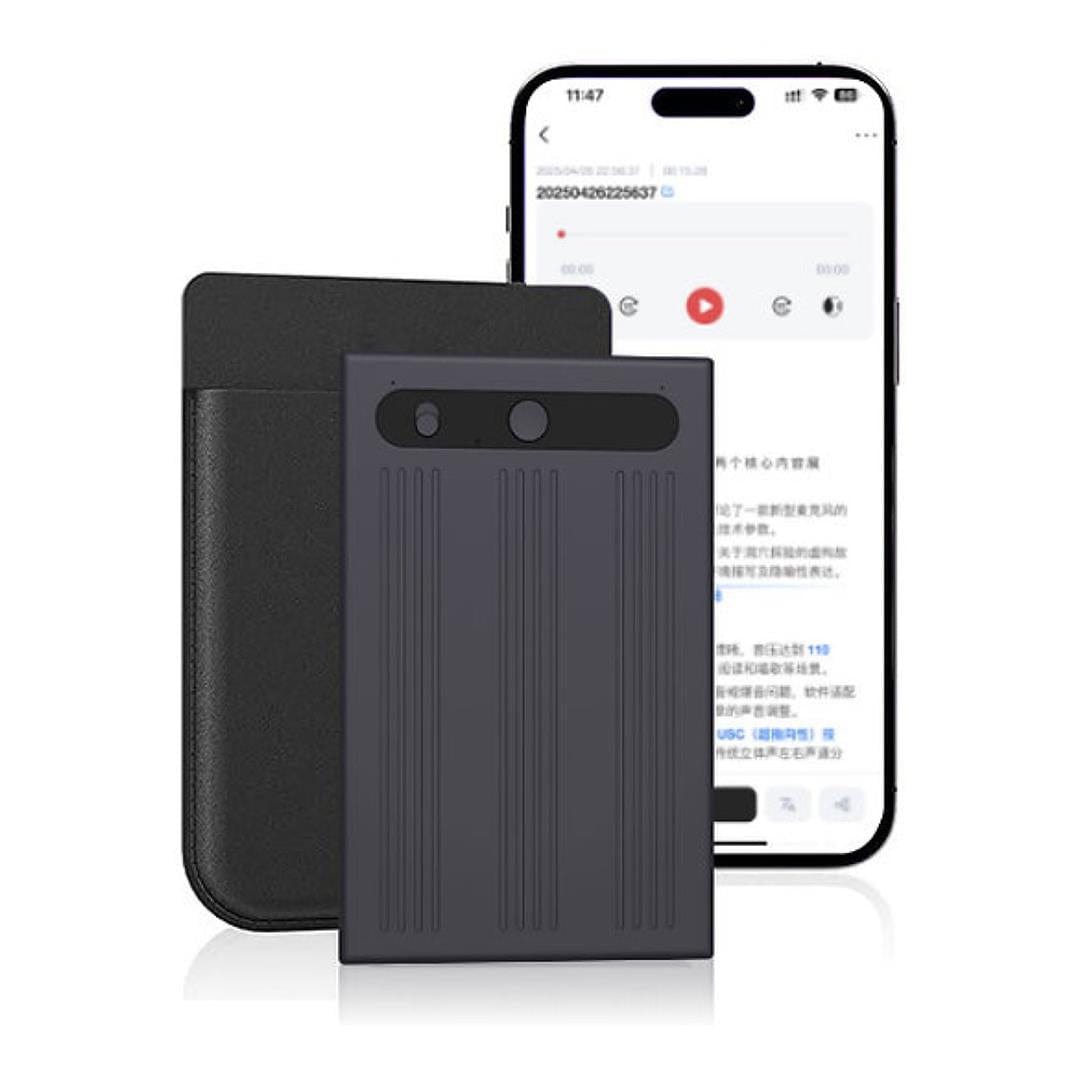 Tuff-Luv MF4046 AI Smart Voice Recorder 64GB Pen Note 1 Recorder Black