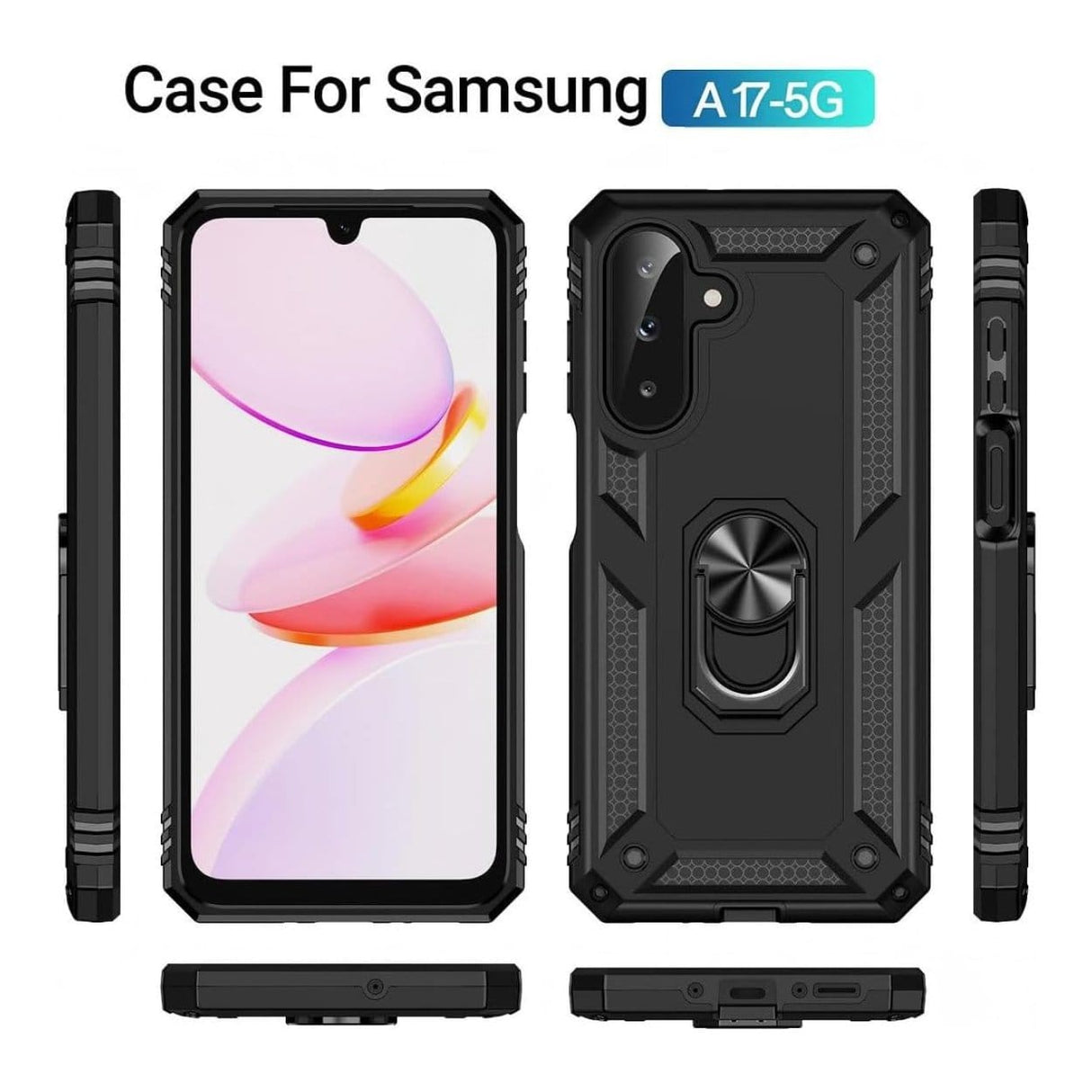 Tuff-Luv MF4148 Rugged Case and Stand for Galaxy A17