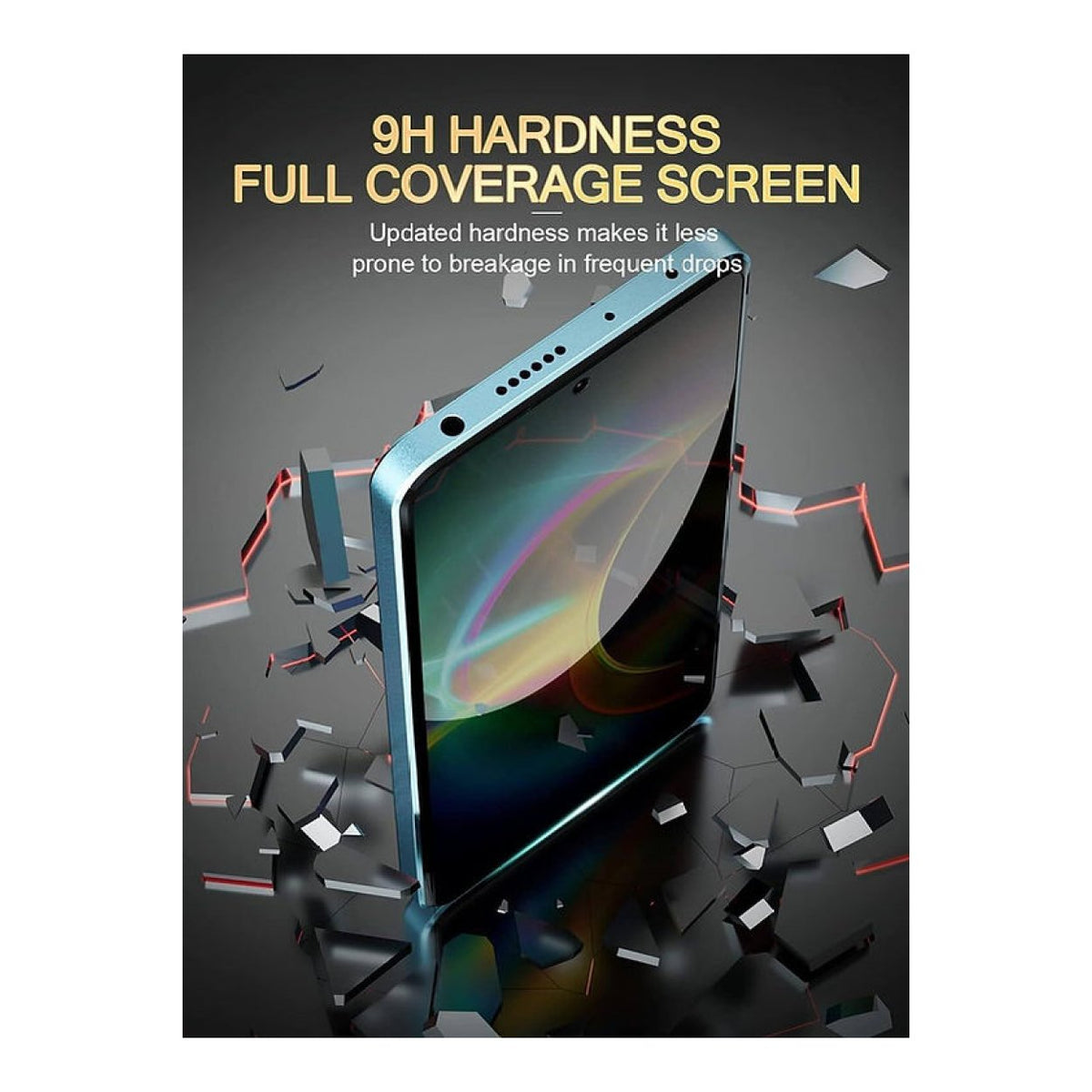 Tuff-Luv 2.5D Privacy Tempered Glass Screen Protector for Samsung Galaxy A17 5G Dark Privacy MF4150