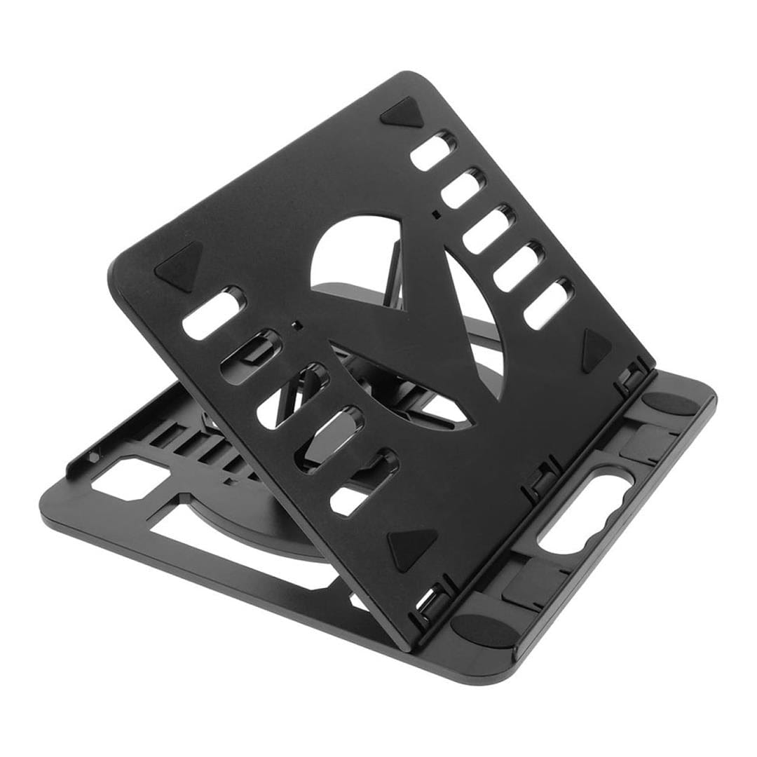 Tuff-Luv MF4176 15-17-inch Ergonomic Notebook Riser and Cooling Stand Black