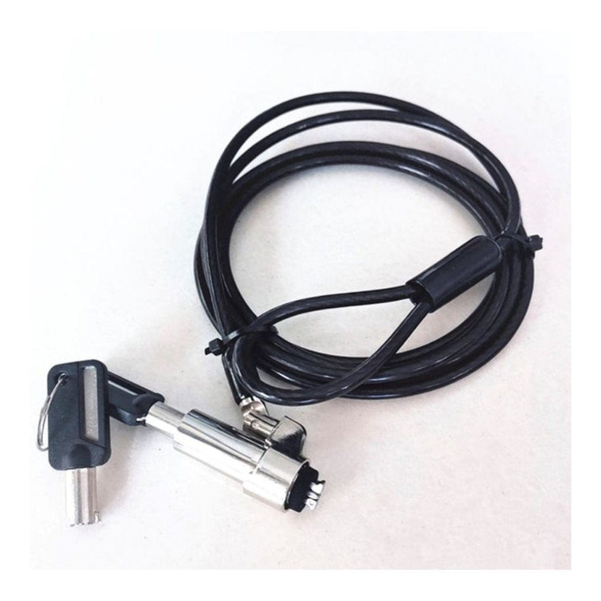 Tuff-Luv 1.8m Nano Slot Anti-Theft Steel Security Notebook Lock Cable with Keys MF4182