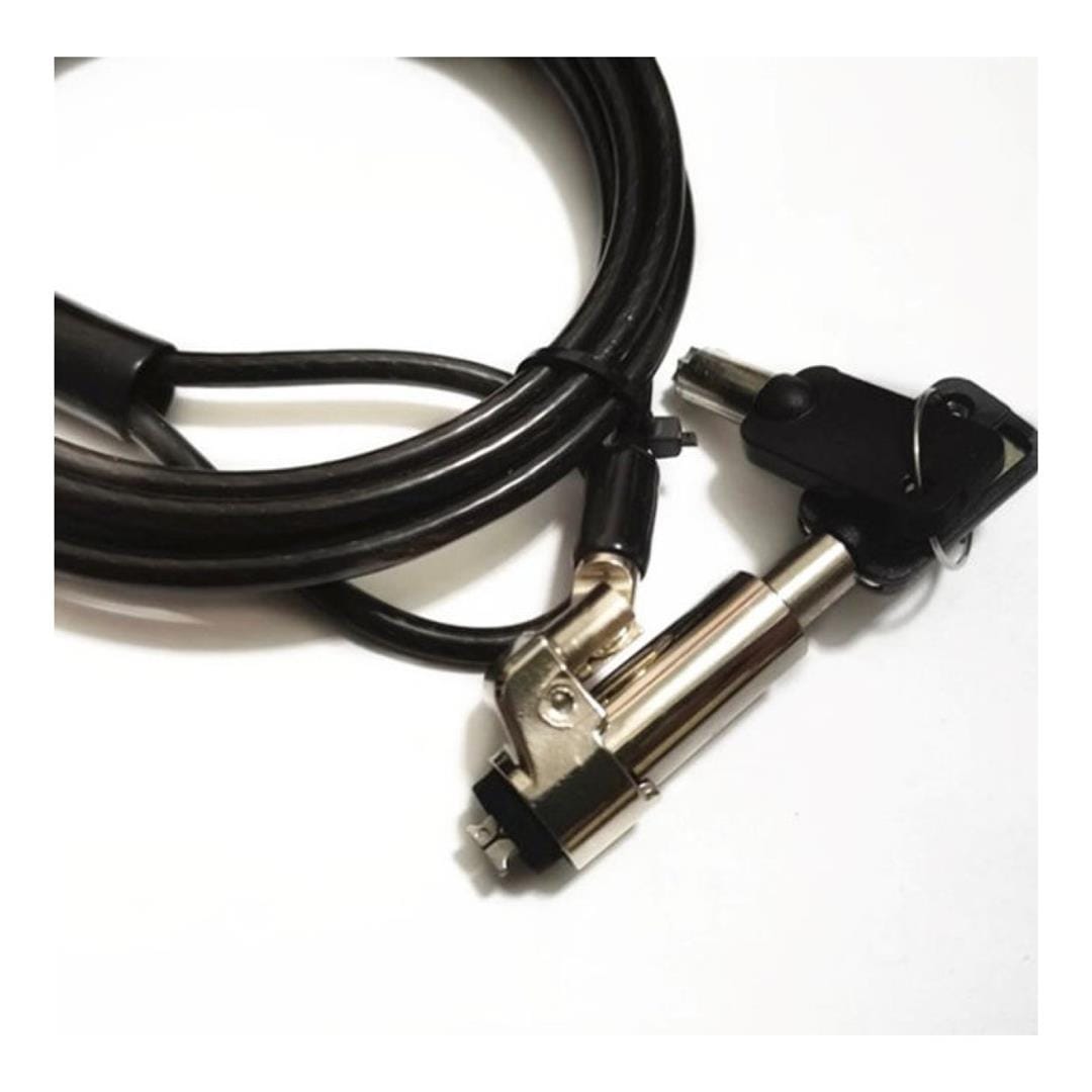 Tuff-Luv 1.8m Nano Slot Anti-Theft Steel Security Notebook Lock Cable with Keys MF4182