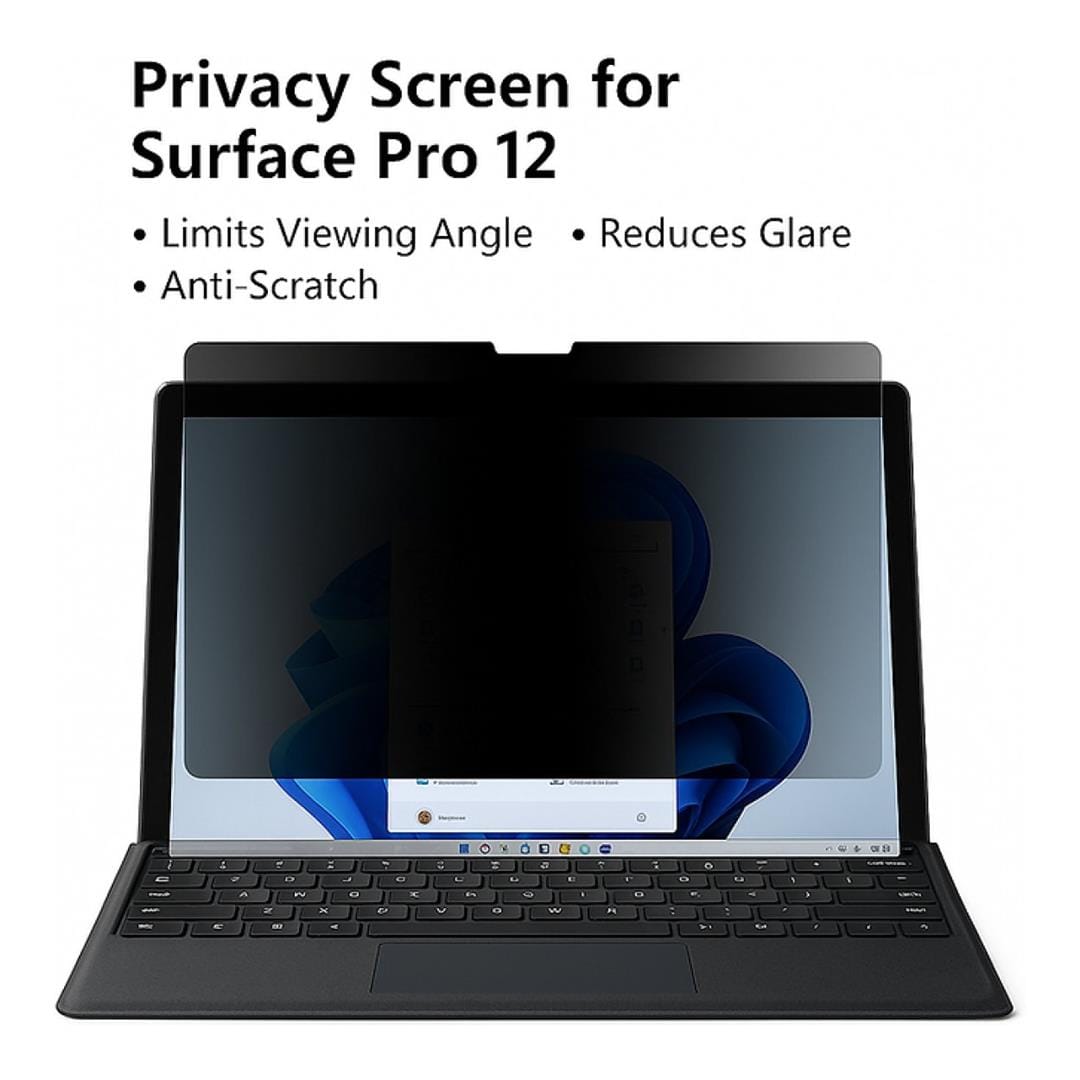 Tuff-Luv Privacy Screen Protector Compatible with Microsoft Surface Pro 12 MF4183