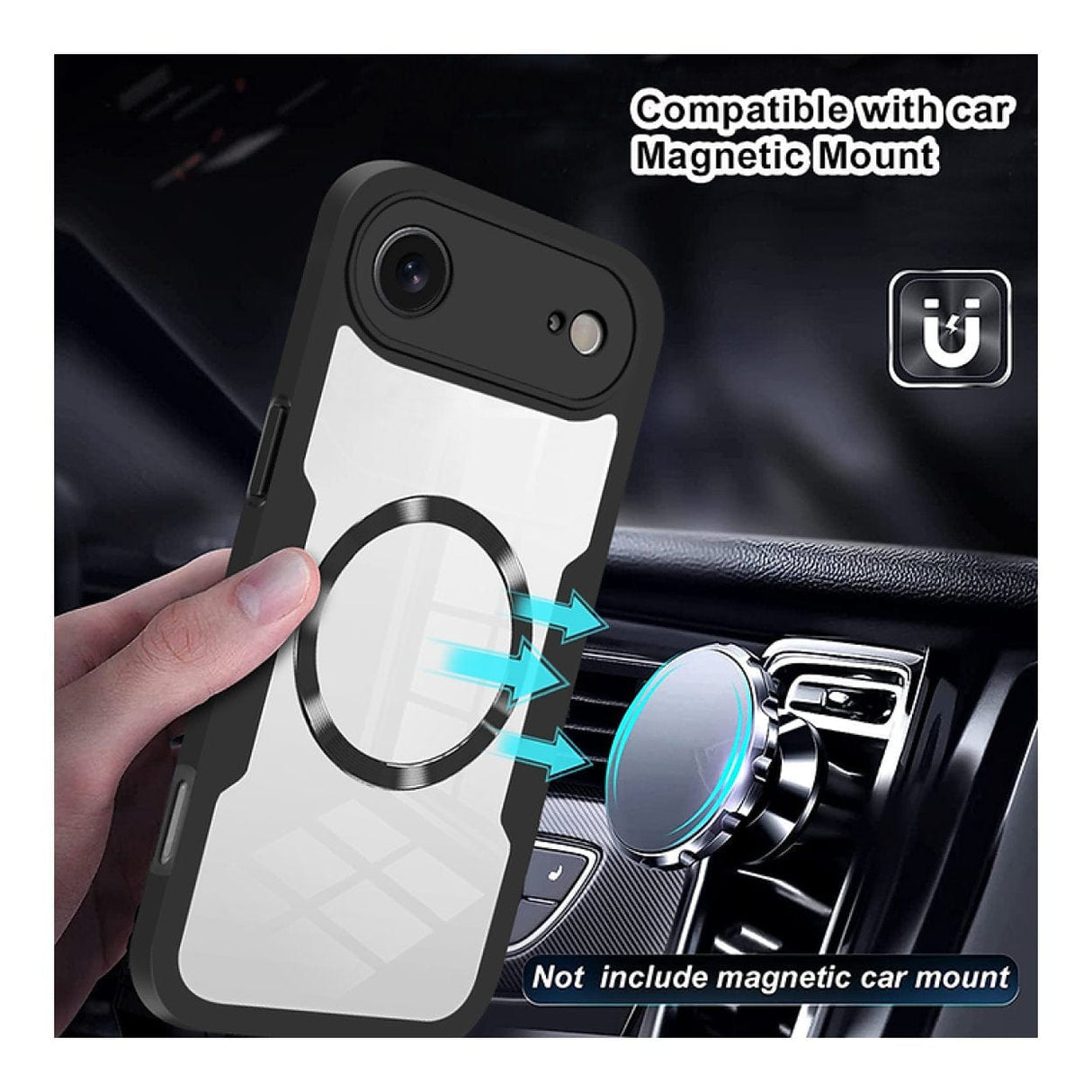 Tuff-Luv MagSafe Case with Built-in Screen Protector for iPhone 17 Air MF4195