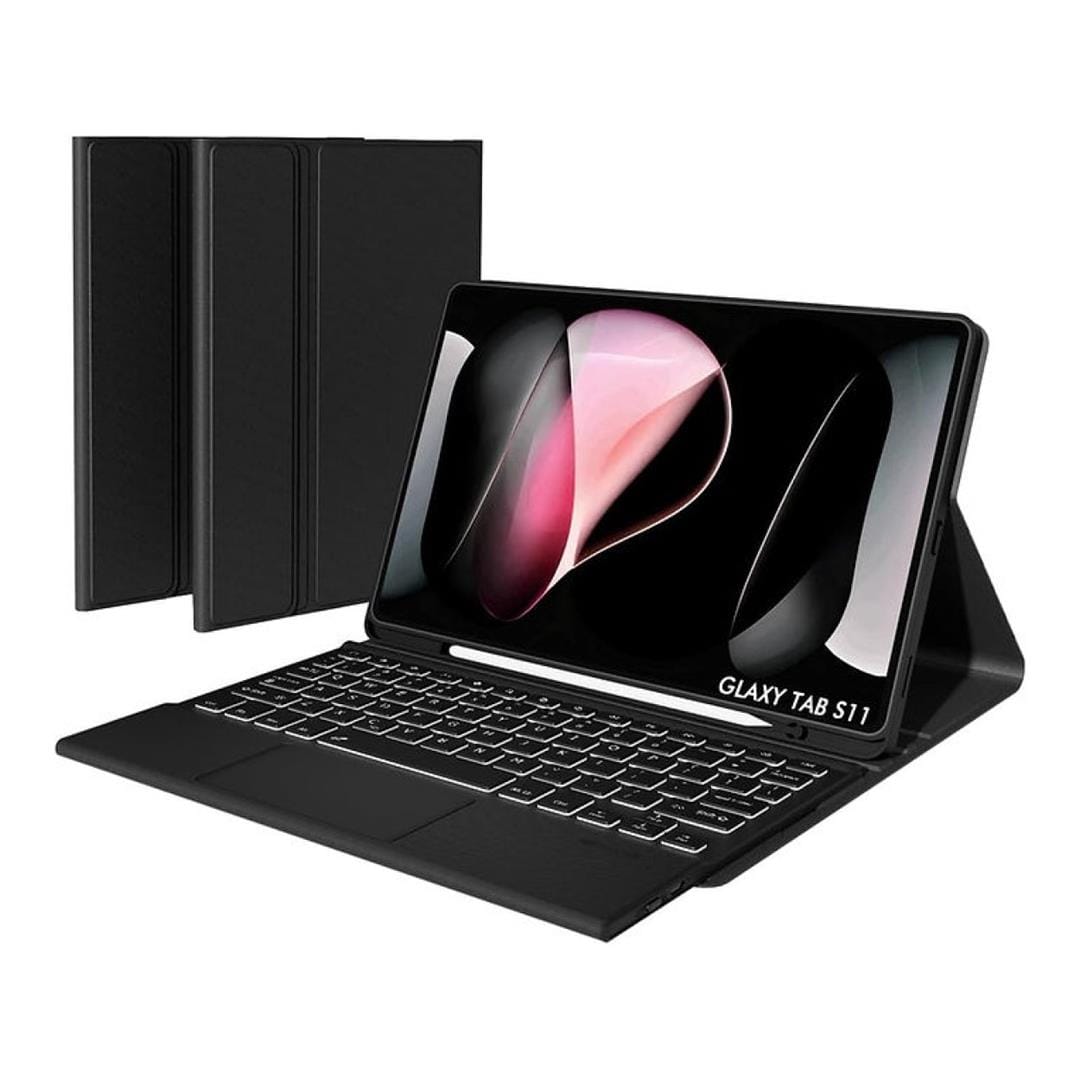 Tuff-Luv Backlit Wireless Keyboard with Touchpad For Galaxy Tab S11 MF4210