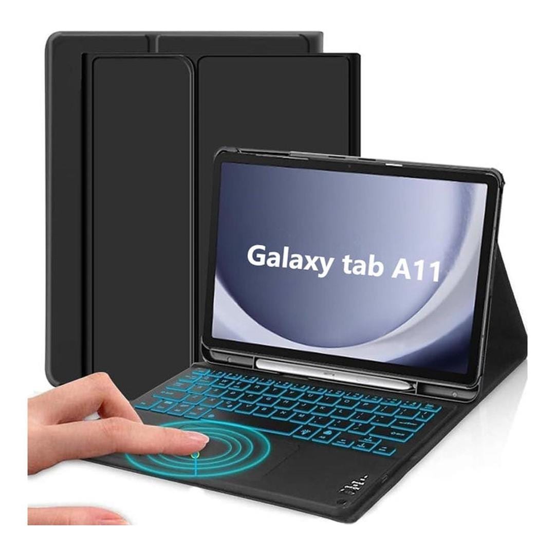 Tuff-Luv Backlit Wireless Keyboard with Touchpad For Galaxy Tab A11 SM-X133/X135 MF4218