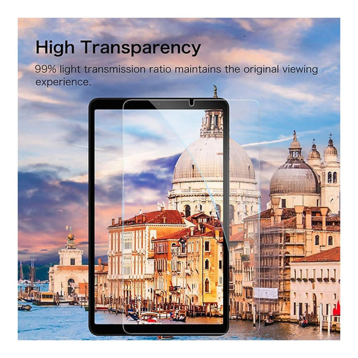 Tuff-Luv Tempered Glass Screen Protector for Galaxy Tab A11 SM-X133/X135 Clear MF4220
