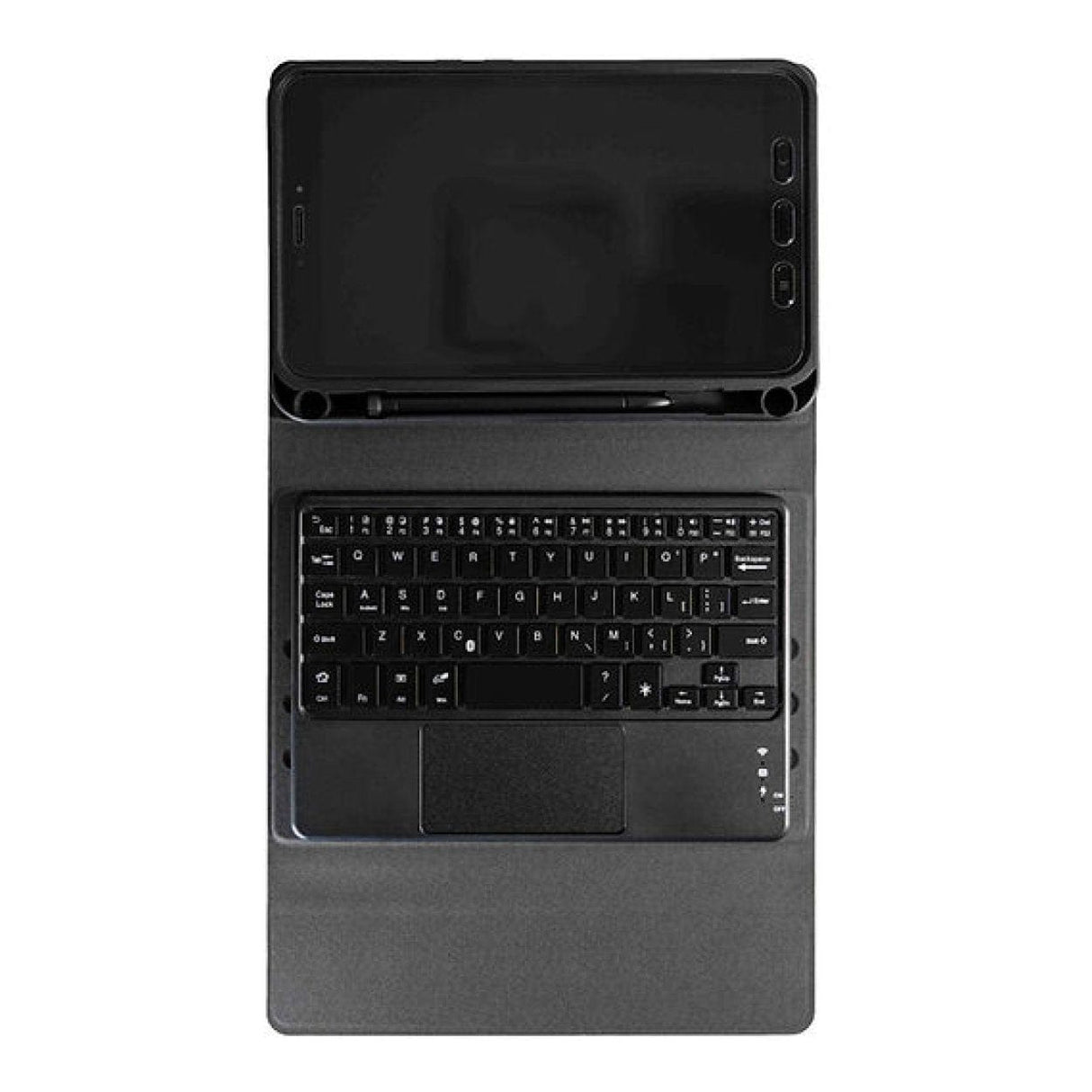 Tuff-Luv Backlit Keyboard Touchpad Case for Samsung Tab S11 Ultra Tablet SM-X936 Black MF4271