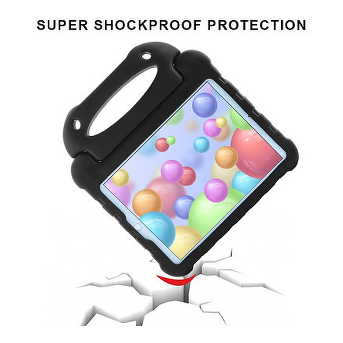 Tuff-Luv Kids EVA Rugged Shockproof Handle Case for Apple iPad 11th Gen (A16) 11-inch Black MF4273