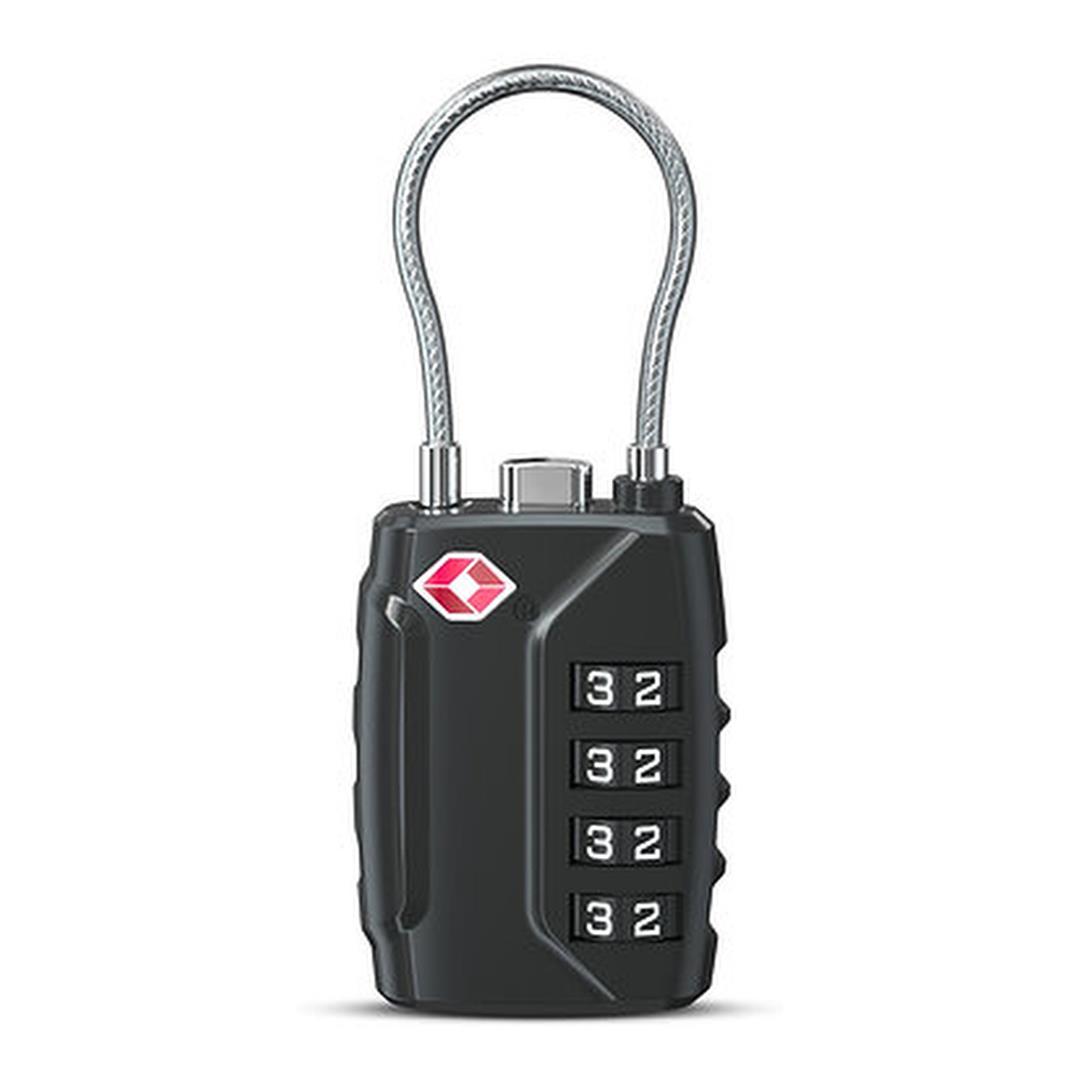 Tuff-Luv TSA 4-Digit Combination Luggage Locks 2-Pack Black MF4293