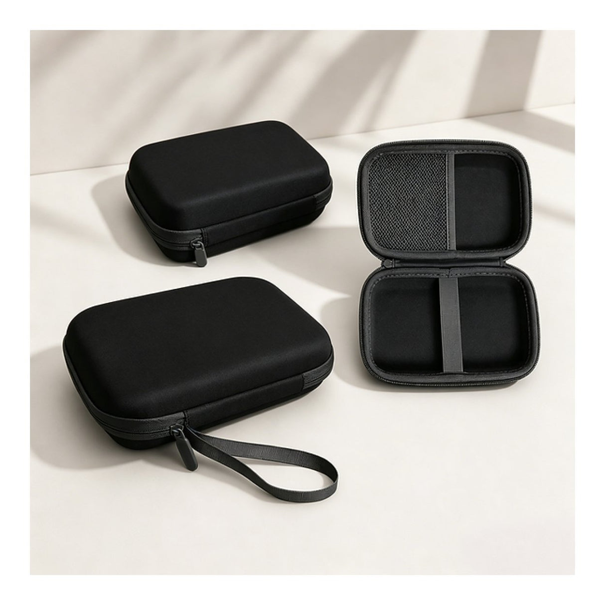 Tuff-Luv Protective EVA Carry Case for Anker Soundcore Select 4 Go and JBL Go Speakers Black MF4495