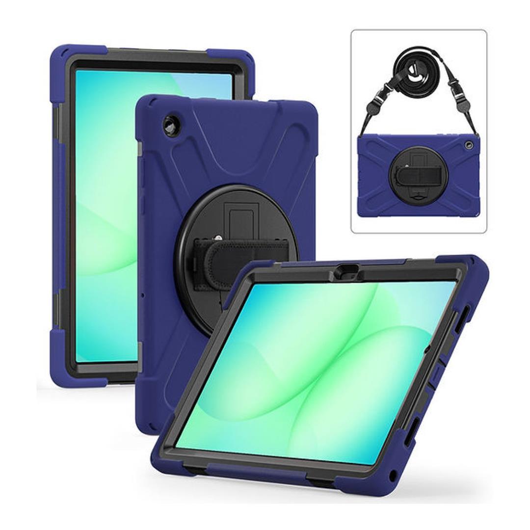 Tuff-Luv Armour Jack Rugged Case for Samsung Galaxy Tab A11+ 11-inch Navy Blue MF4582