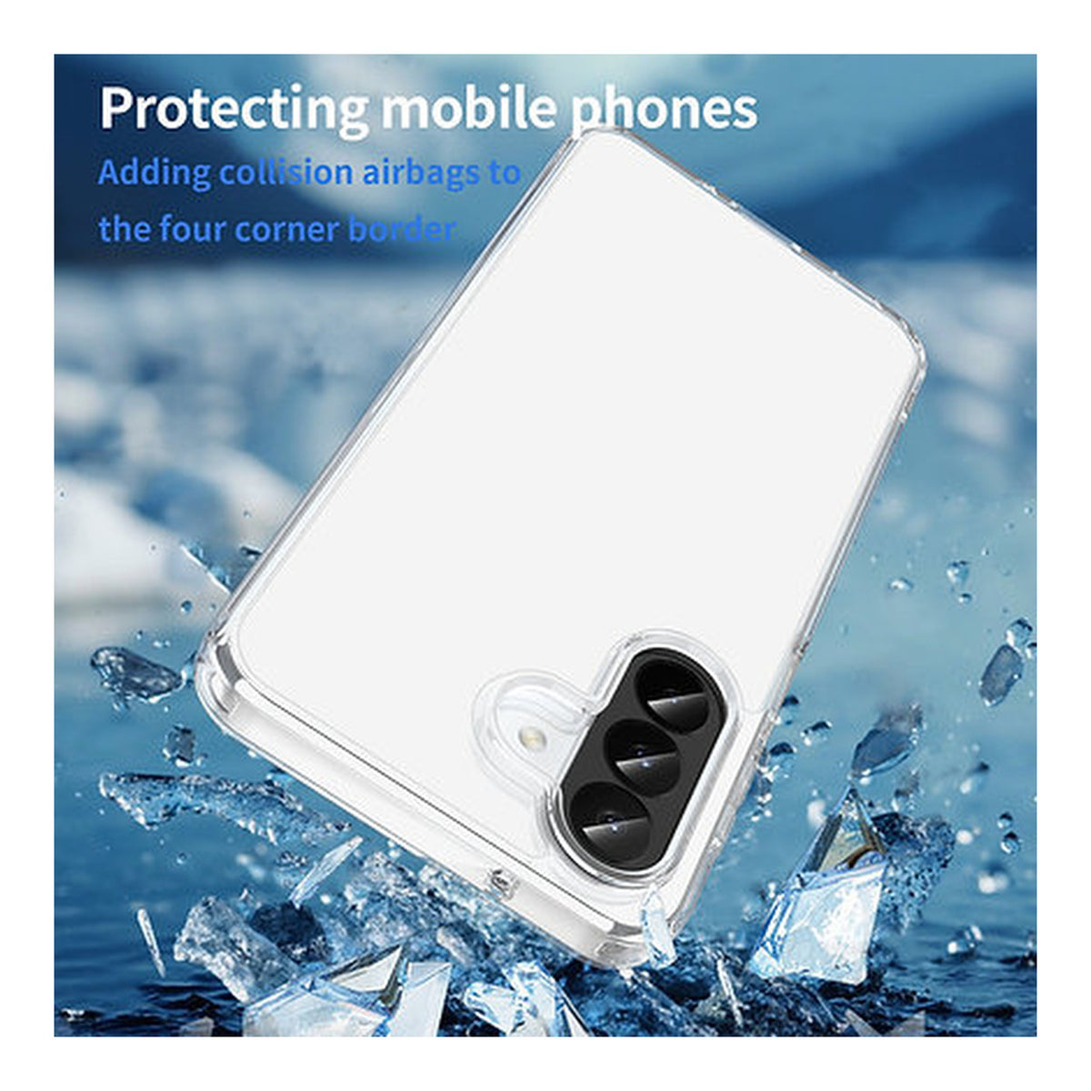 Tuff-Luv EdgeGuard Bumper Case for Samsung Galaxy A27 Clear MF4591