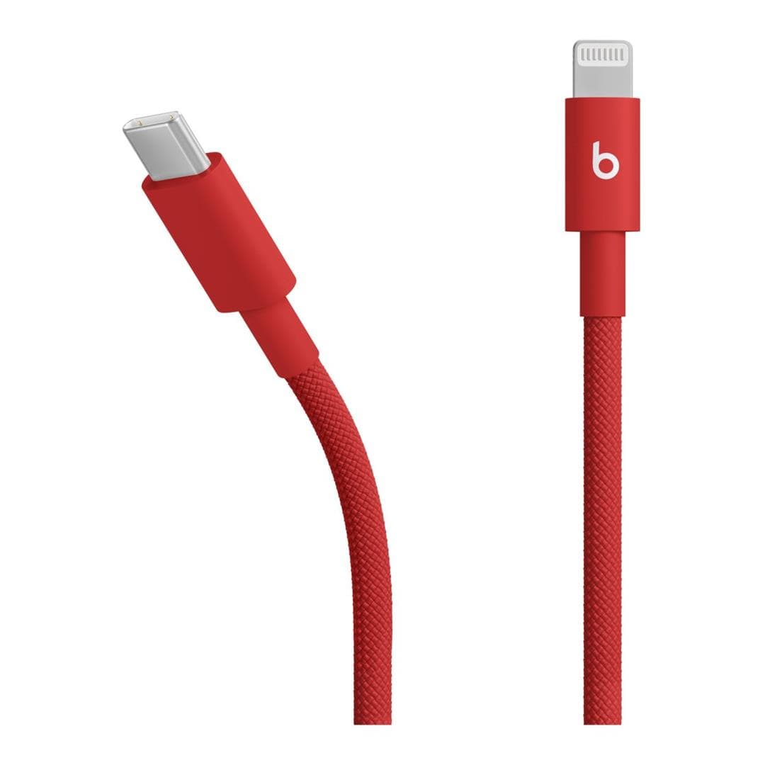 Beats Type-C to Lightning Woven Cable 1.5m Rapid Red MFEH4EE/A