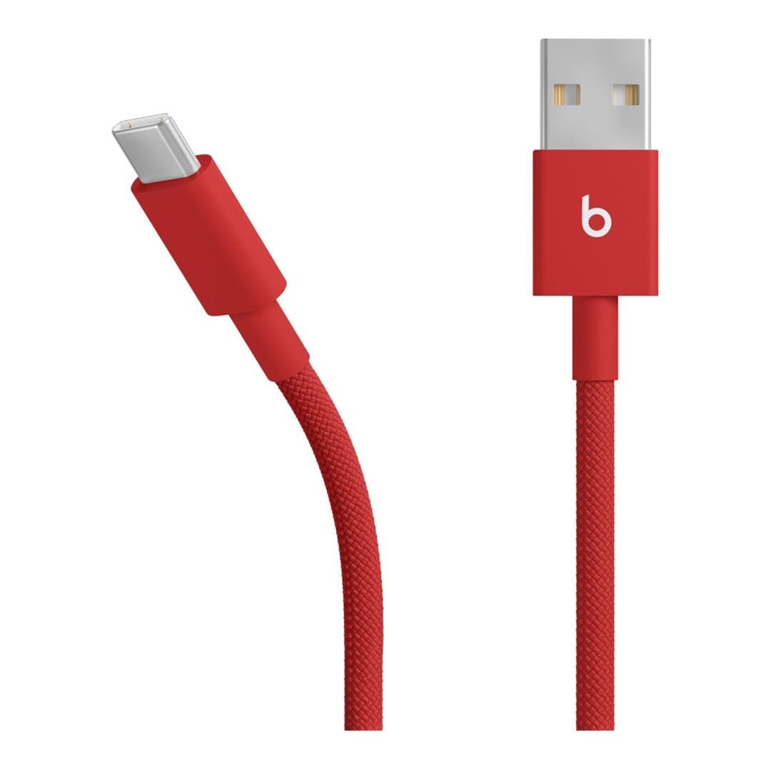 Beats Type-A to Type-C Woven Cable 1.5m Rapid Red MFEJ4EE/A