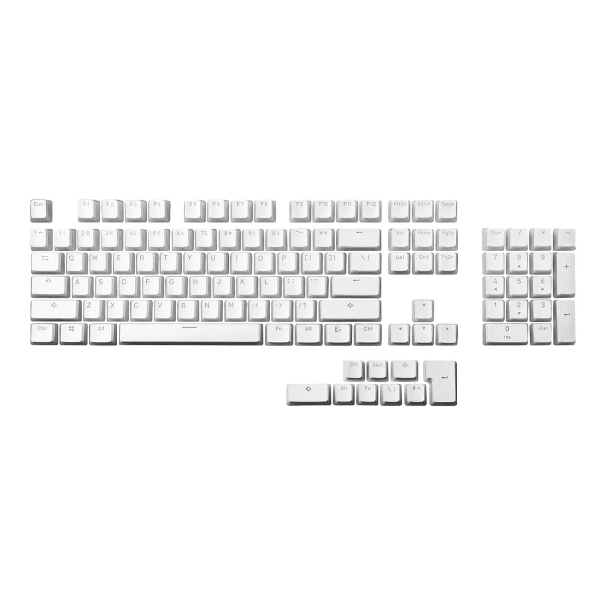 MOUNTAIN PBT Backlit Keycap Set Black