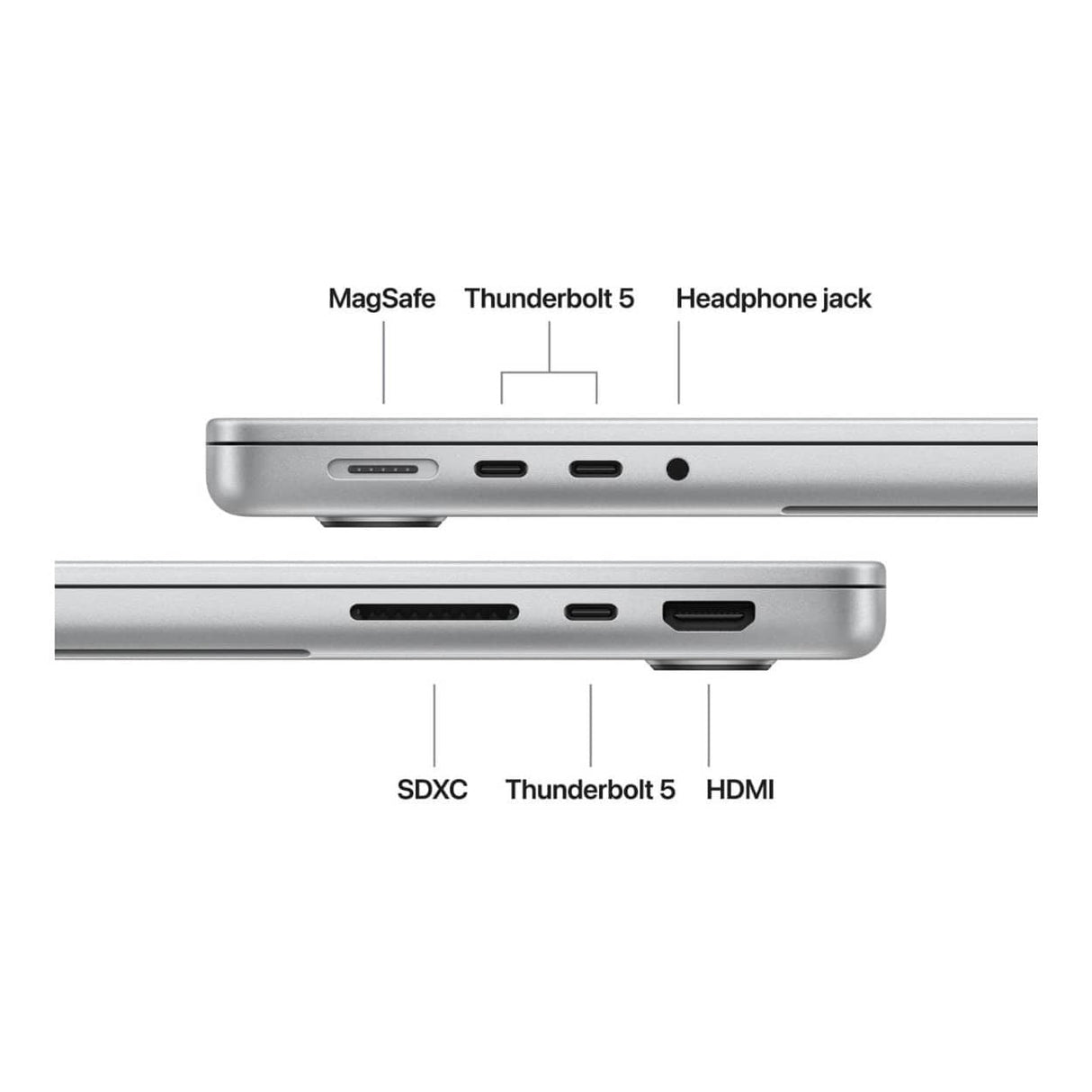 Apple MacBook Pro 14.2-inch Retina XDR Laptop - Apple M5 Pro 2TB SSD 24GB RAM macOS Silver