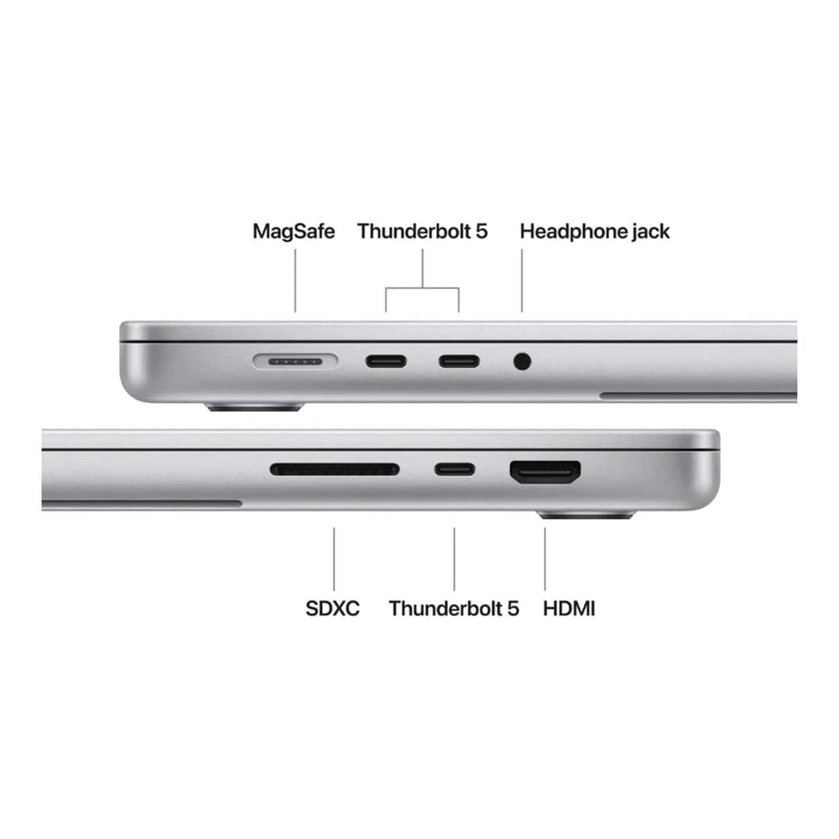 Apple MacBook Pro 16.2-inch Retina XDR Laptop - Apple M5 Max 2TB SSD 36GB RAM macOS Silver