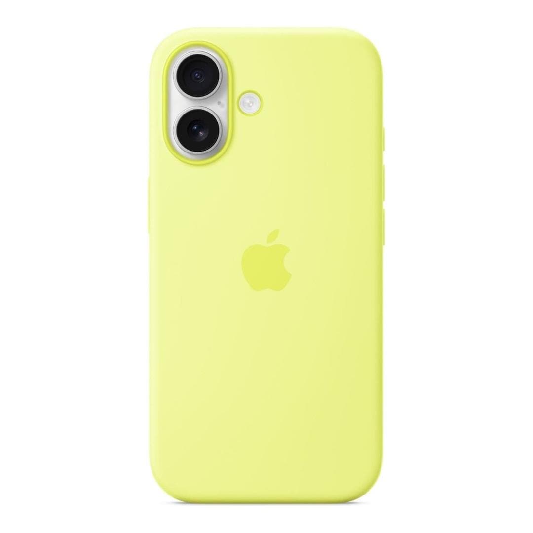 Apple iPhone 17 Protective Silicone Phone Case with MagSafe - Neon Yellow MGEV4ZM/A